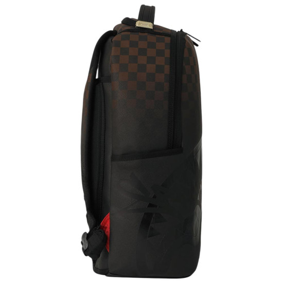 Sprayground Τσάντα πλάτης Brown Check Ghost Drip Backpack